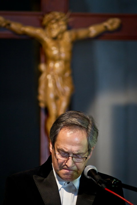 Jerzy Zelnik w Częstochowie podczas Kongresu Katolików "Stop ateizacji" (2013)