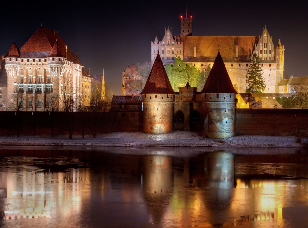 zamek krzyżacki krzyżacy malbork