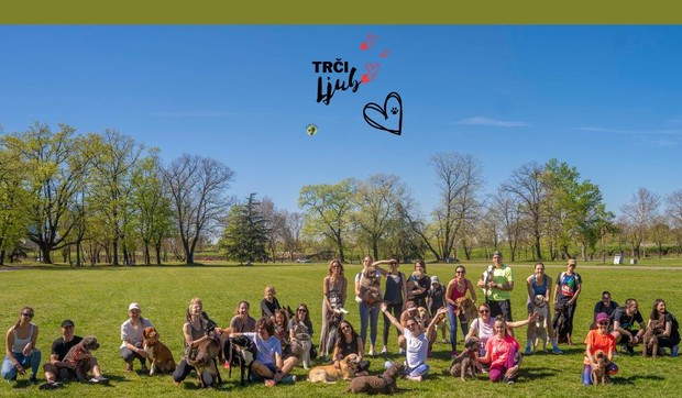 trci ljubav, foto trčanje sa psom