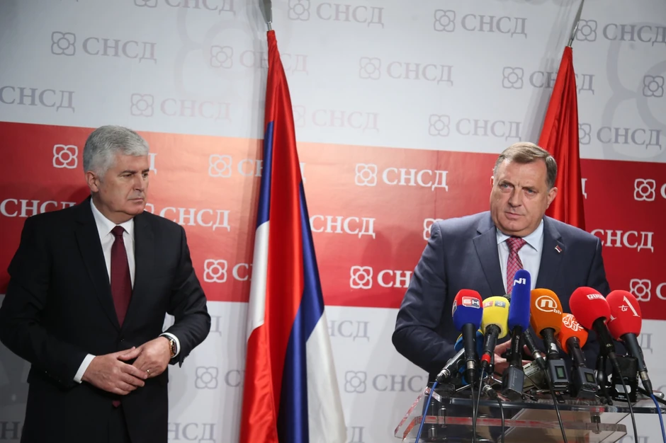 Milorad Dodik i Dragan Čović