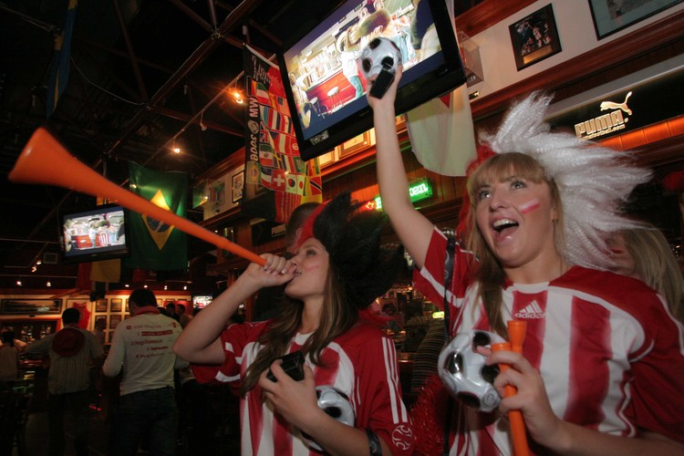 Wszystkie knajpy były pełne