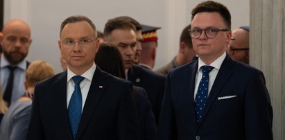 Andrzej Duda mocno po spotkaniu z Hołownią. "To zamknęło sprawę w sposób definitywny"