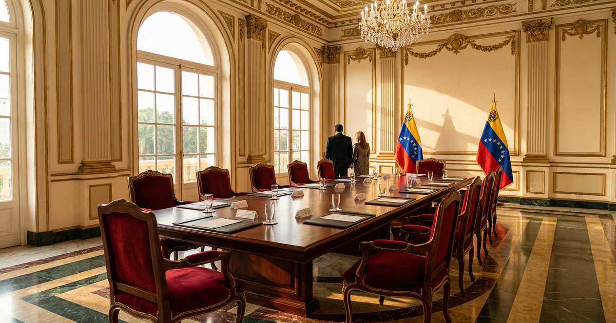 Le-Venezuela-rencontre-les-USA-un-mois-apr-s-la-capture-de-Maduro