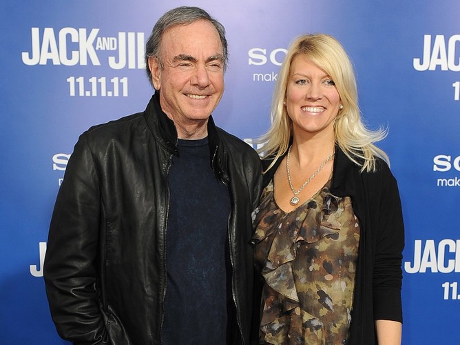 Neil Diamond i jego żona Katie McNeil