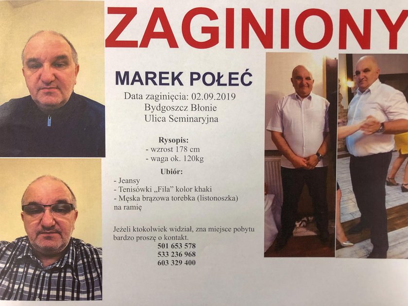 Zaginął pan Marek Połeć. Zostawił dramatyczny list