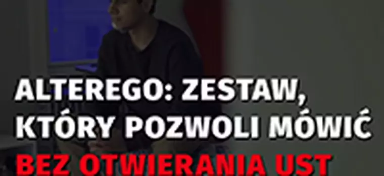 Alter Ego - zestaw, który pozwala mówić bez otwierania ust