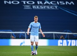 Kevin De Bruyne piłkarzem sezonu 2019/2020 angielskiej Premier League