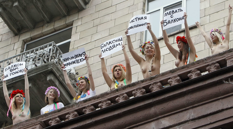 UKRAINE FEMEN PROTEST