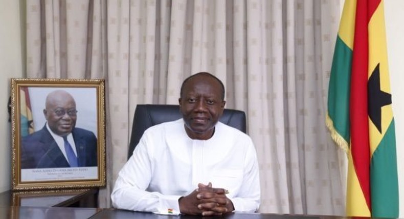 Ghana's Finance Minister, Ken Ofori Atta