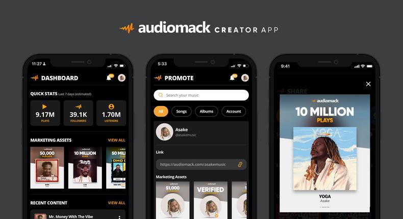 Audiomack's Creator app hits 1 million downloads