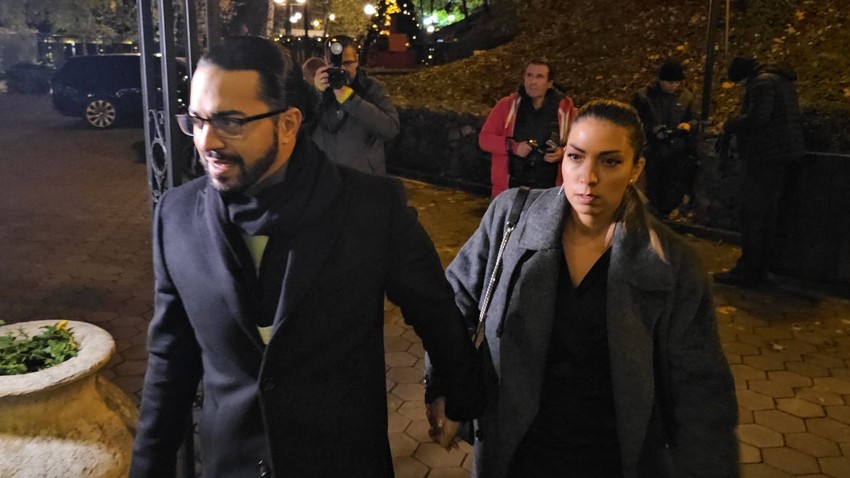 Adil Maksutović sa ženom