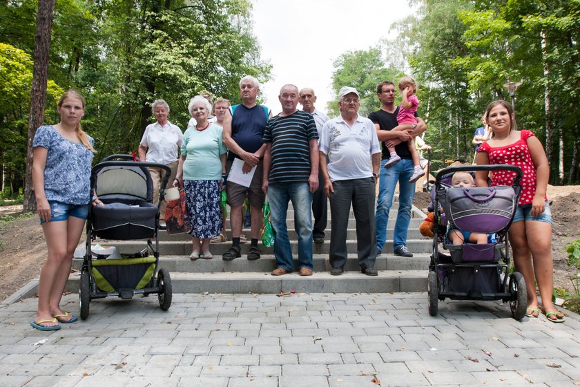 Protest mieszkańców Wojkowic