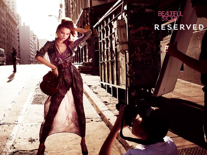 Magdalena Frąckowiak w scenerii Buenos Aires - kulisy kampanii Reserved na wiosnę-lato 2011