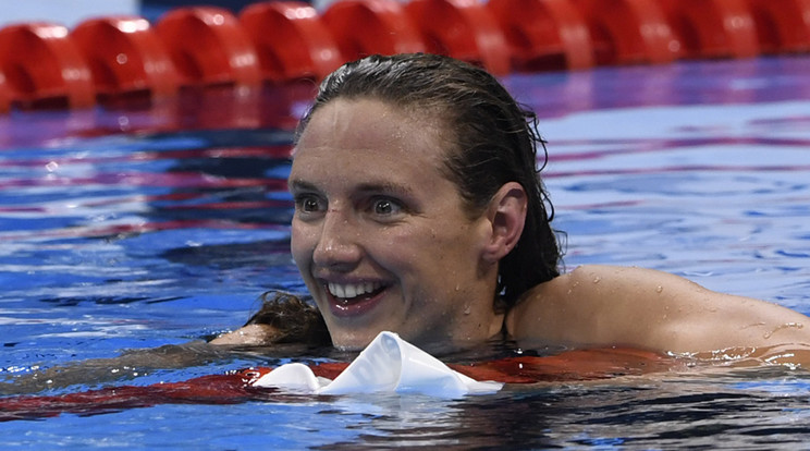 Hosszú Katinka álma teljesült, megvan az olimpiai arany /Fotó: AFP