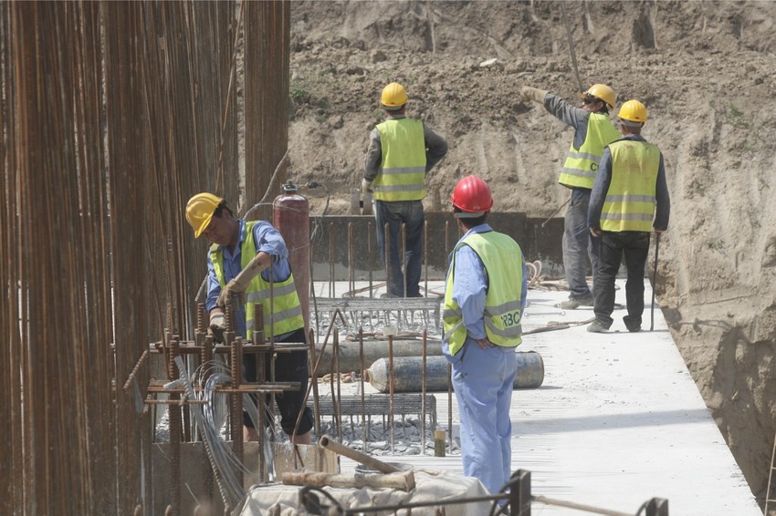 Radnici na gradilištu