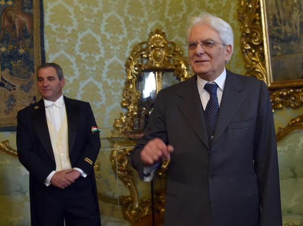 Sergio Mattarella, EPA/ETTORE FERRARI Dostawca: PAP/EPA.