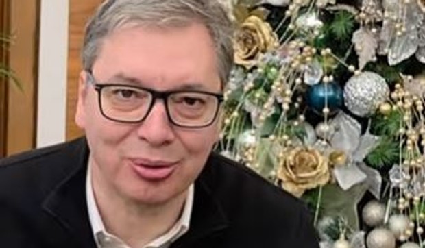 Aleksandar Vučić prima novogodišnje želje