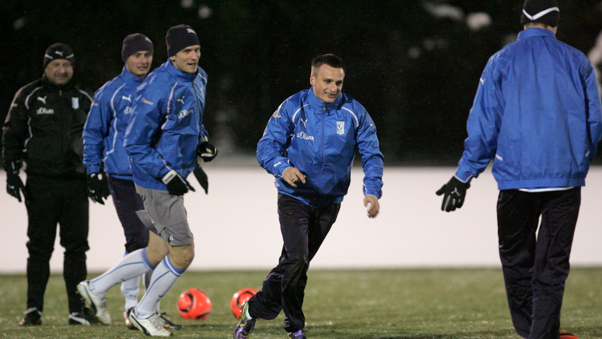 PIŁKA NOŻNA LE LECH POZNAŃ TRENING