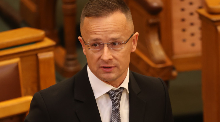 Szijjártó Péter bejelentette, hogy Magyarország nemmel fog szavazni a villamosenergia piaci reformtervezetére / Fotó: Fuszek Gábor