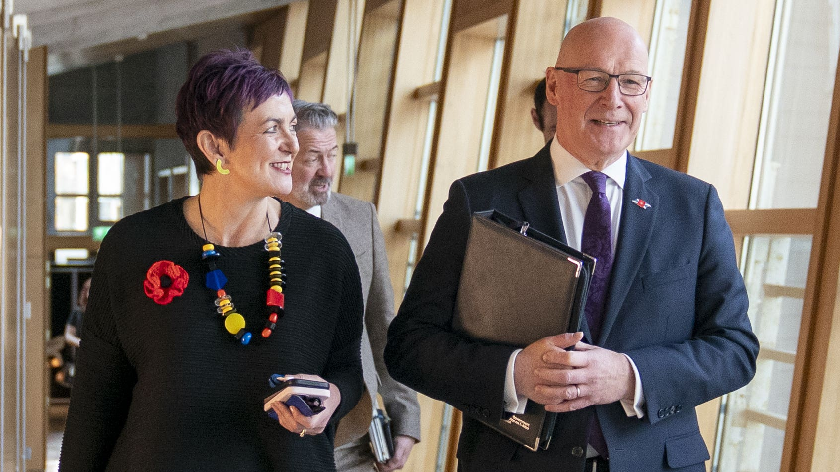 Swinney defends Justice Secretary despite 3-month delay over gangs claim