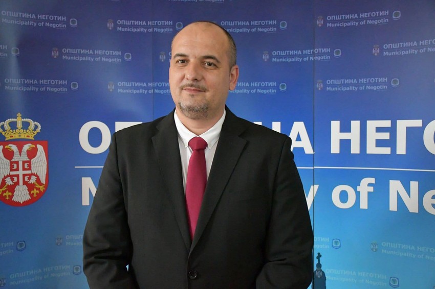 Vladimir Veličković, predsednik opštine Negotin