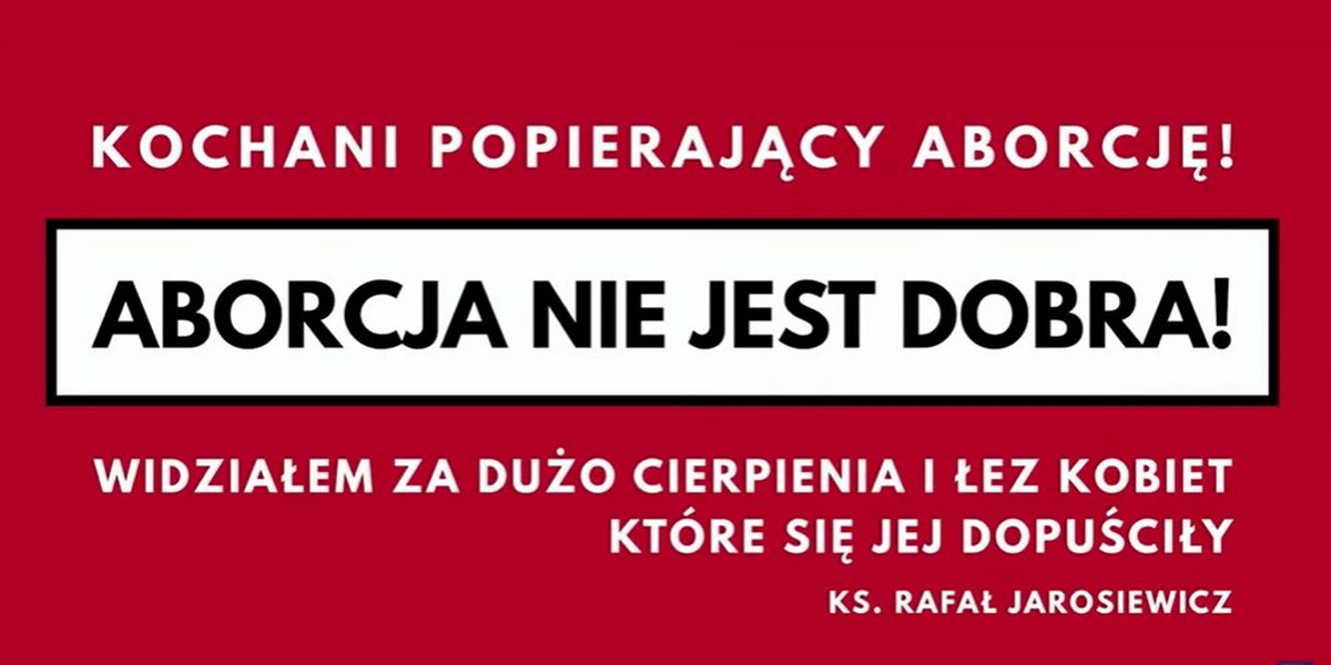 Ksiądz postawi antyaborcyjny baner przy polskiej autostradzie?