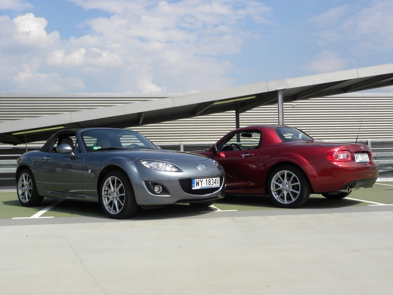 Mazda MX-5 kontra Mazda MX-5 - Radość z jazdy na dwa sposoby