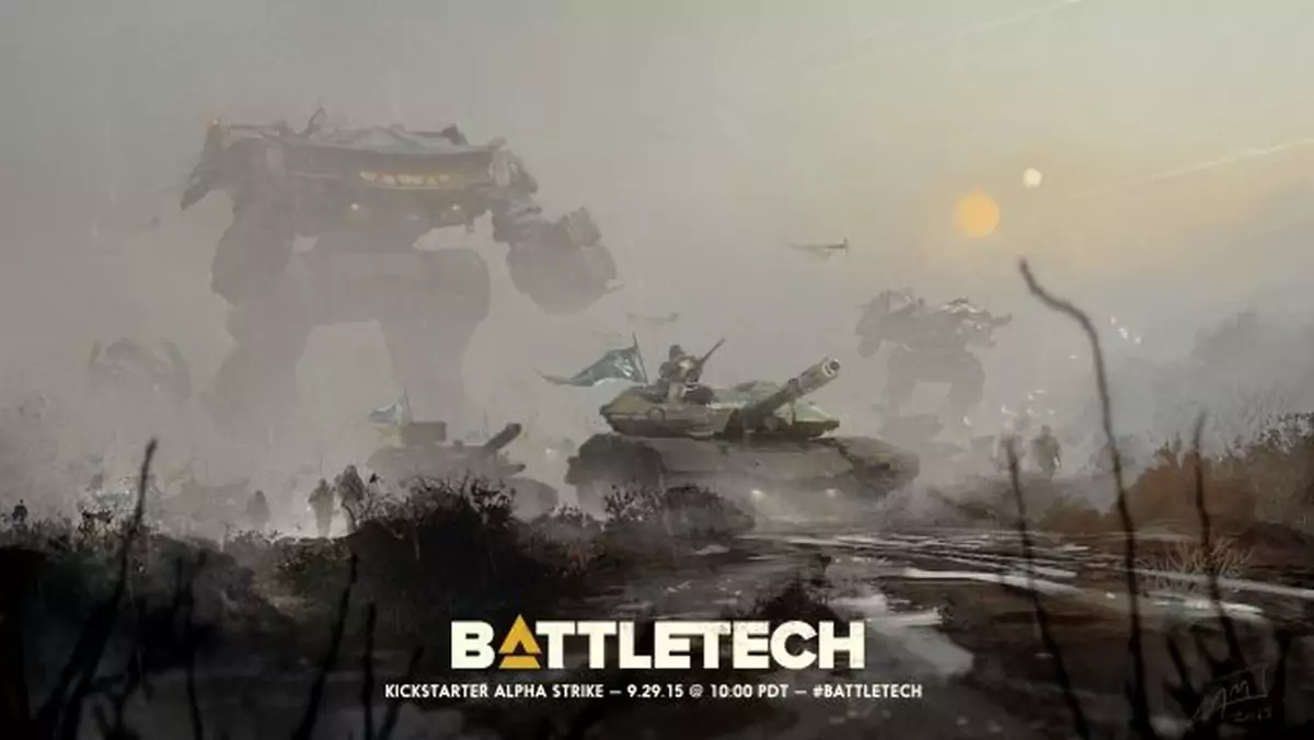Już niedługo Mechy z BattleTecha wkroczą na Kickstartera