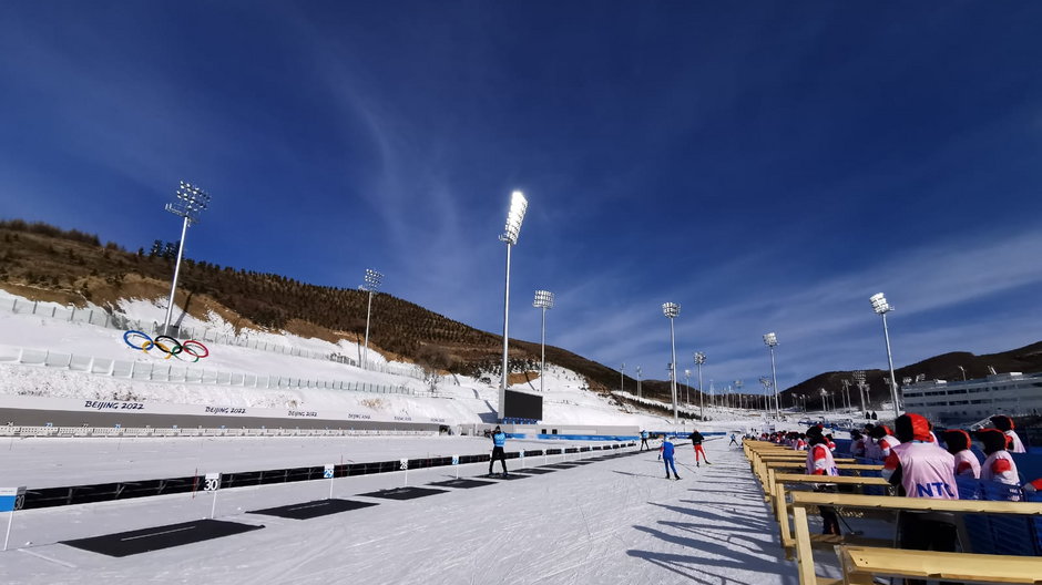 Strzelnica biathlonowa w Zhangjiakou