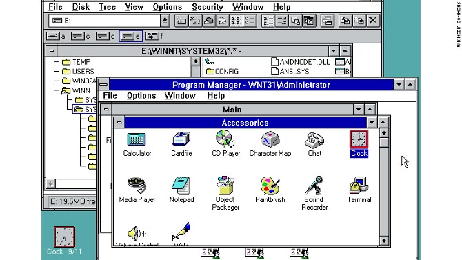 Windows NT - 27 lipca 1993 r.