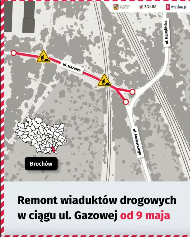Organizacja ruchu od 9 maja