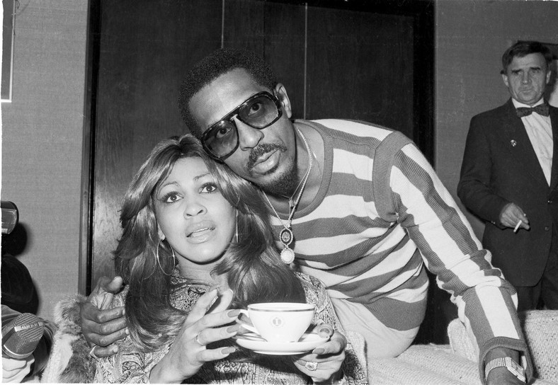 Tina Turner i Ike Turner w 1975 r.
