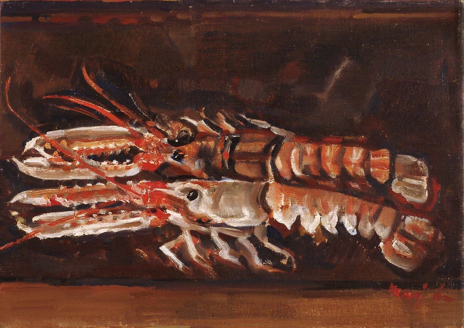 Rakovi, 1952, 48x33, ulje na platnu