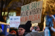 Obywatele RP Sejm protest