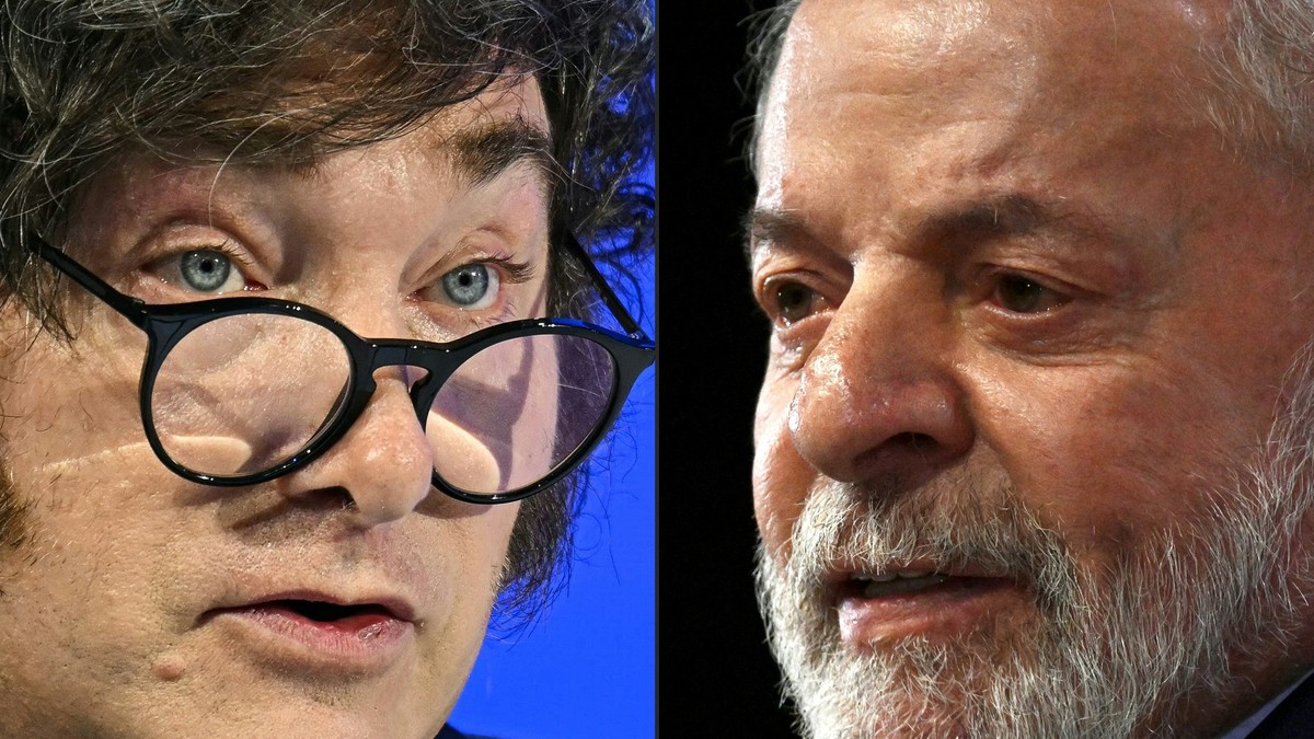 Havijer Milej i Luiz Inasijo Lula da Silva