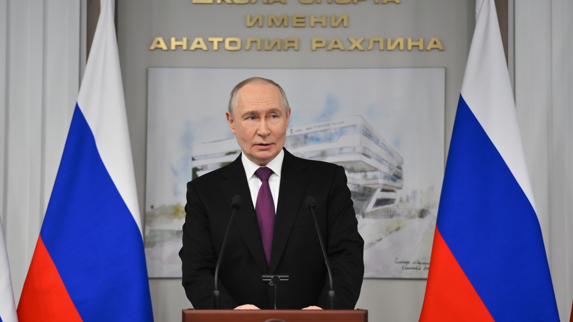 Ruský prezident Vladimir Putin. 