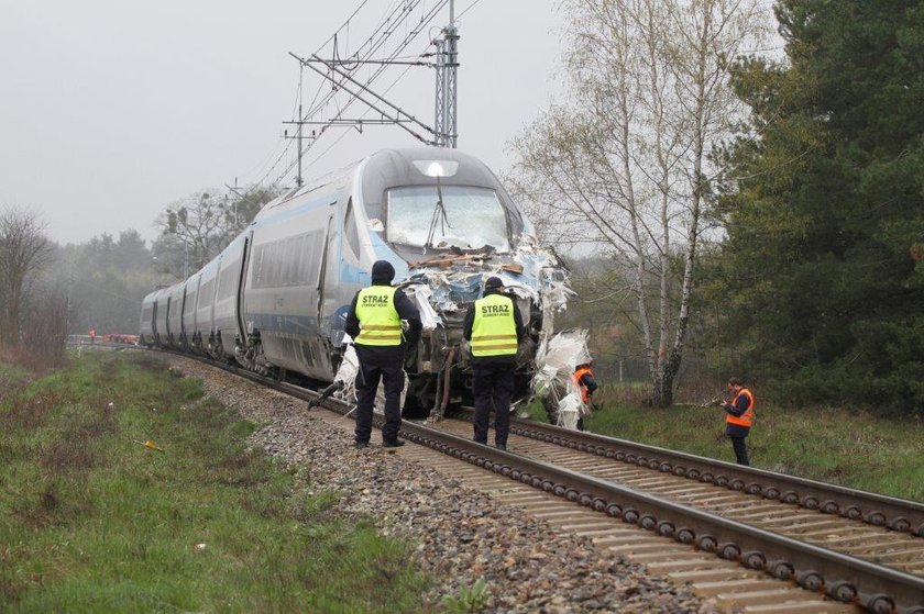 Pendolino wjechało w tira