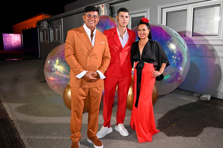 Zlata Petrović i Zoran Pejić Peja sa sinom Jovanom