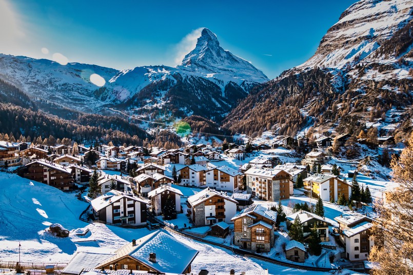 Zermatt,&,Matterhorn,Mountain