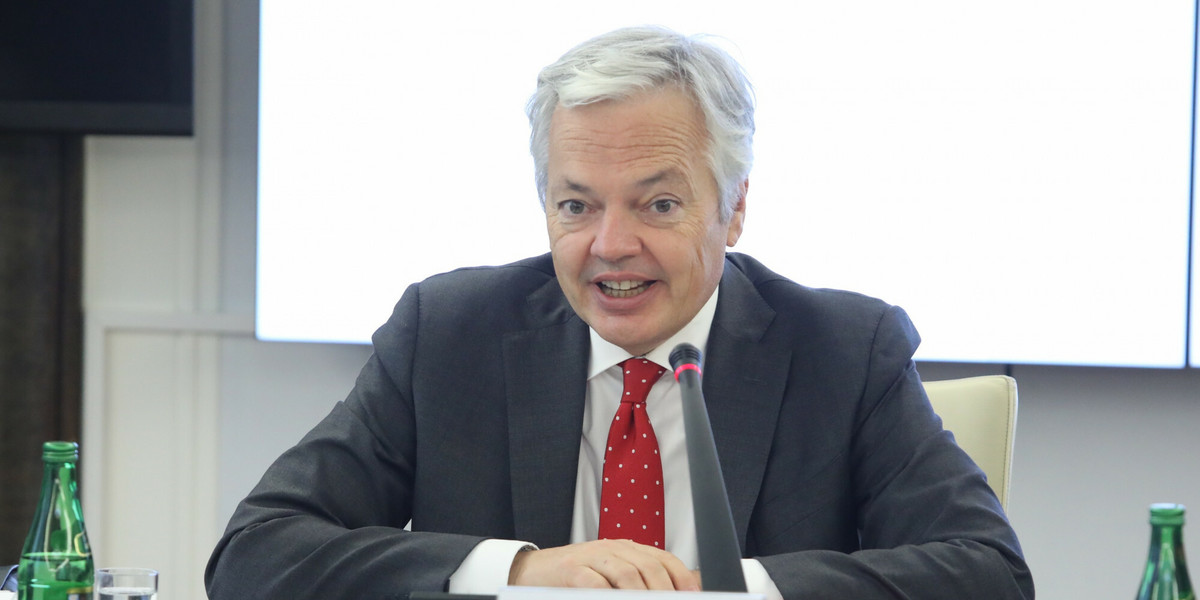 Didier Reynders przyznaje, że Unię niepokoi sposób wykorzystywania przez Polskę Trybunału Konstytucyjnego.