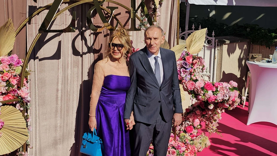 Dragan Džajić sa suprugom