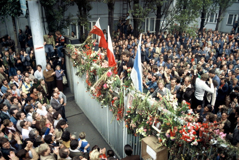 Strajk w Stoczni im. Lenina w Gdańsku, 27.08.1980 r.