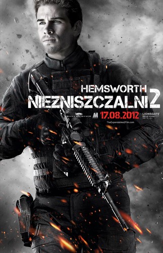 Liam Hemsworth jako Bill 'The Kid' Timmons w 'Niezniszczalnych 2'