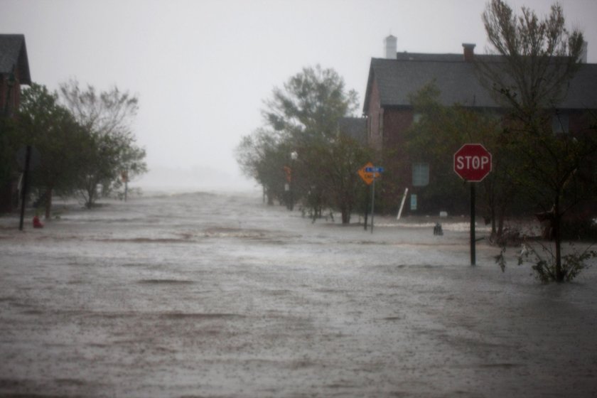 USA. Huragan Florence uderzył w Karolinę Północną