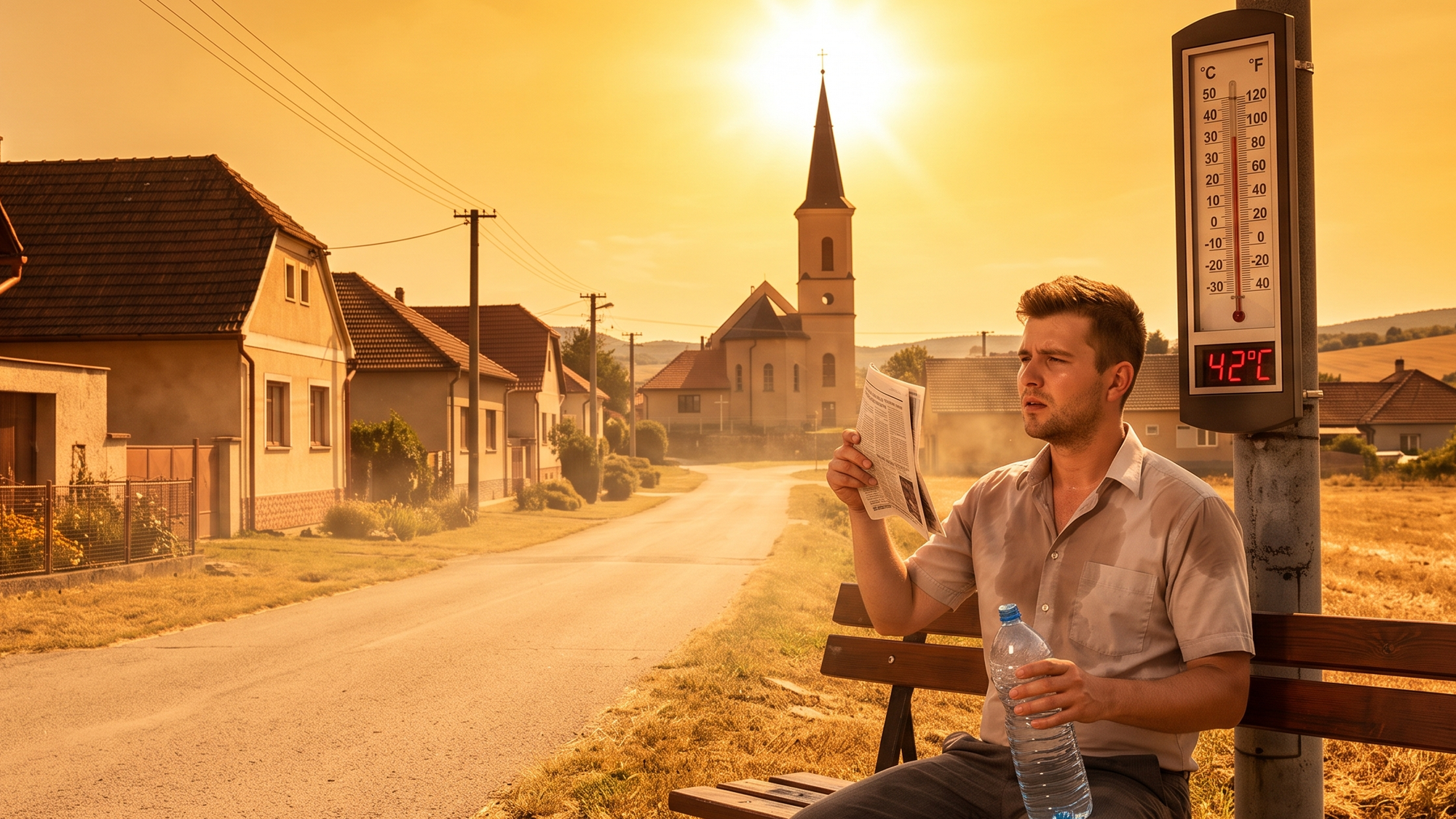 V Dolných Plachtinciach namerali 42 °C. (ilustračné foto)