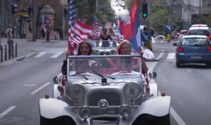 Željko Mitrović - konvoj srpsko-američkog prijateljstva