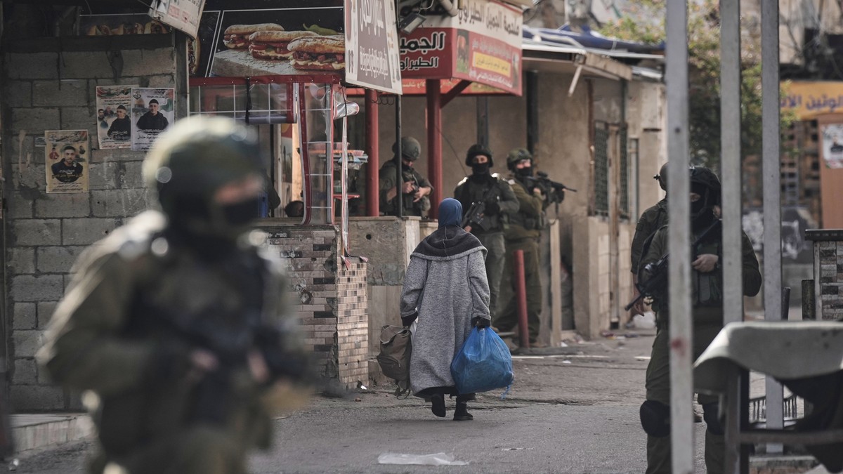 Izraelska vojska u izbegličkom kampu Balata na Zapadnoj obali 1. februara