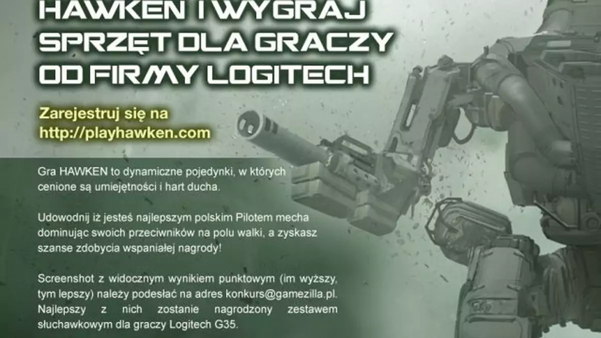 Konkurs: Wykręć jak najlepszy wynik w Hawken i wygraj headset Logitecha