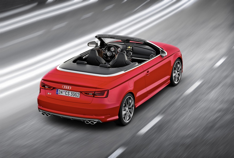 Audi S3 cabrio: 300 KM pod stopą