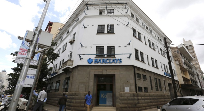 One of  Barclays Bank of Kenya branches in Nairobi.